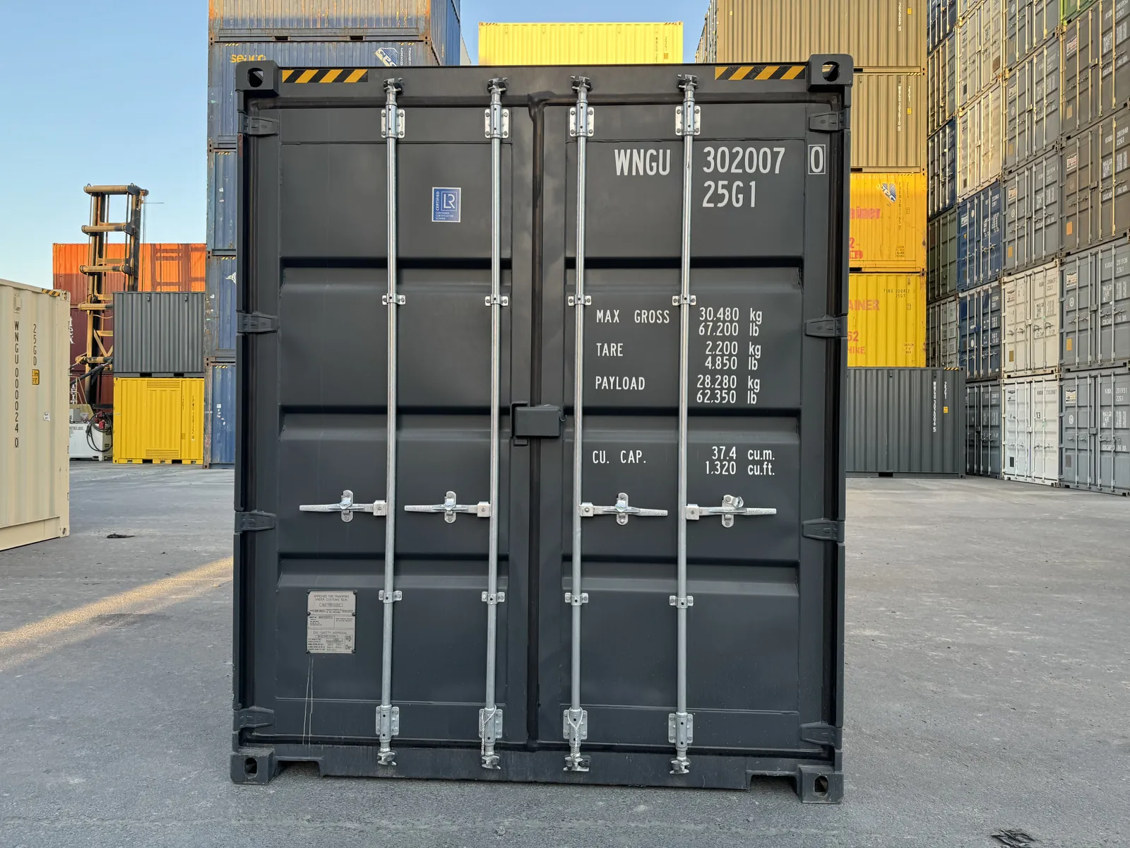 New high cube shipping container ready for delivery in Mackay